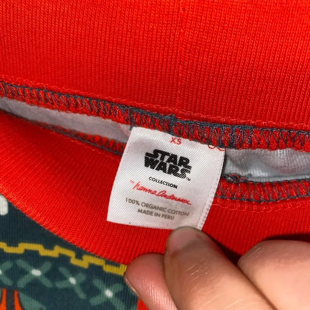 Hanna Andersson x Star Wars Baby Yoda Pajama Sleepwear Pants Women's Size XS